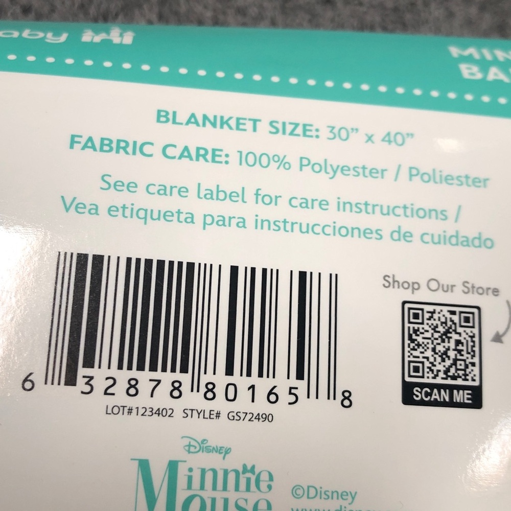 Pink 2 pack sleepers and Minnie Mouse Blanket bundle. NWT - Picture 4 of 5
